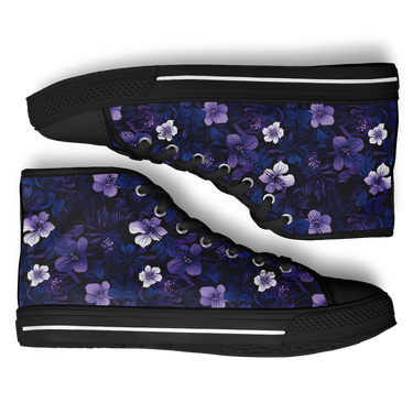 Chokefish™ Urban Peak Retro High Tops-Floral-004-2